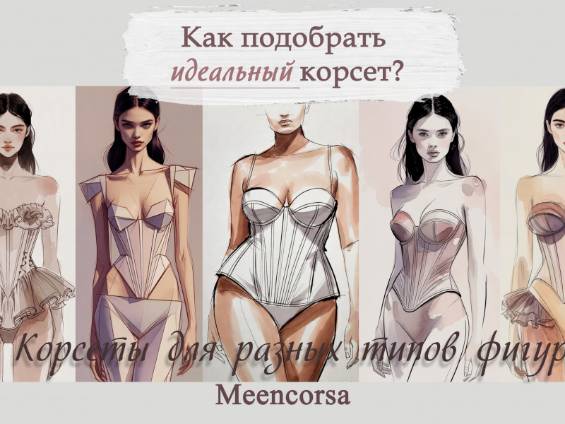 Корсеты для разных типов фигуры: как подобрать идеальный?